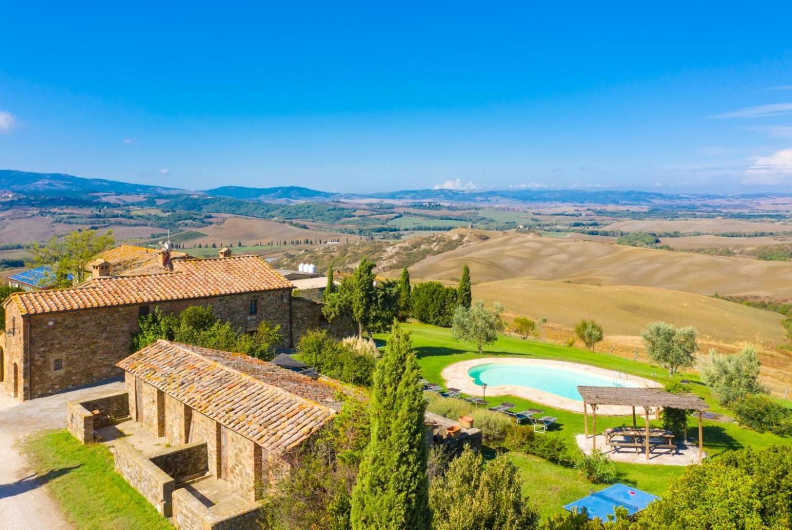 Villa Podere Belvedere Siena Exterior foto