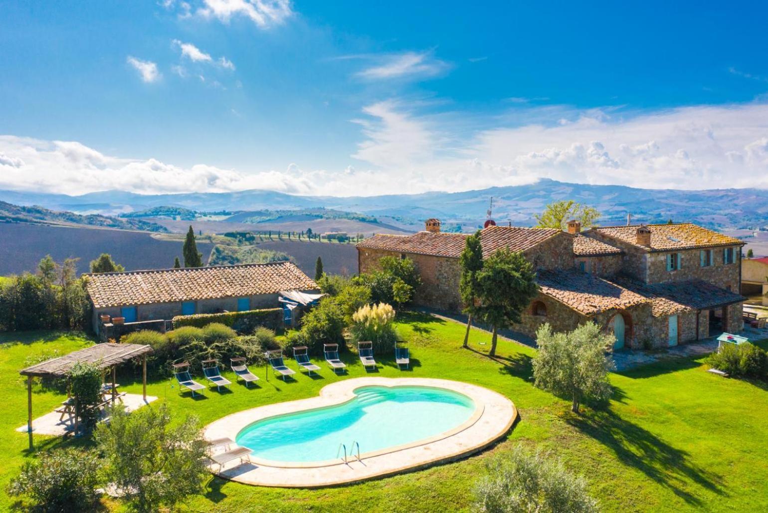 Villa Podere Belvedere Siena Exterior foto